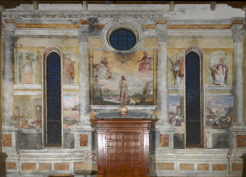 Controfacciata del Duomo di Oderzo dopo il restauro