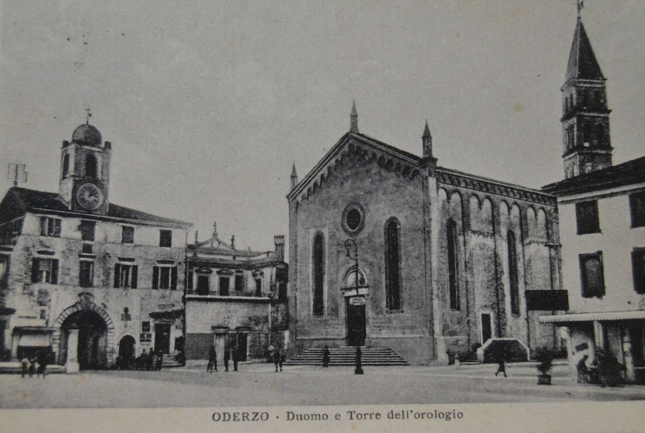 1934-Oderzo-Duomo-e-Torre-dell-Orologio