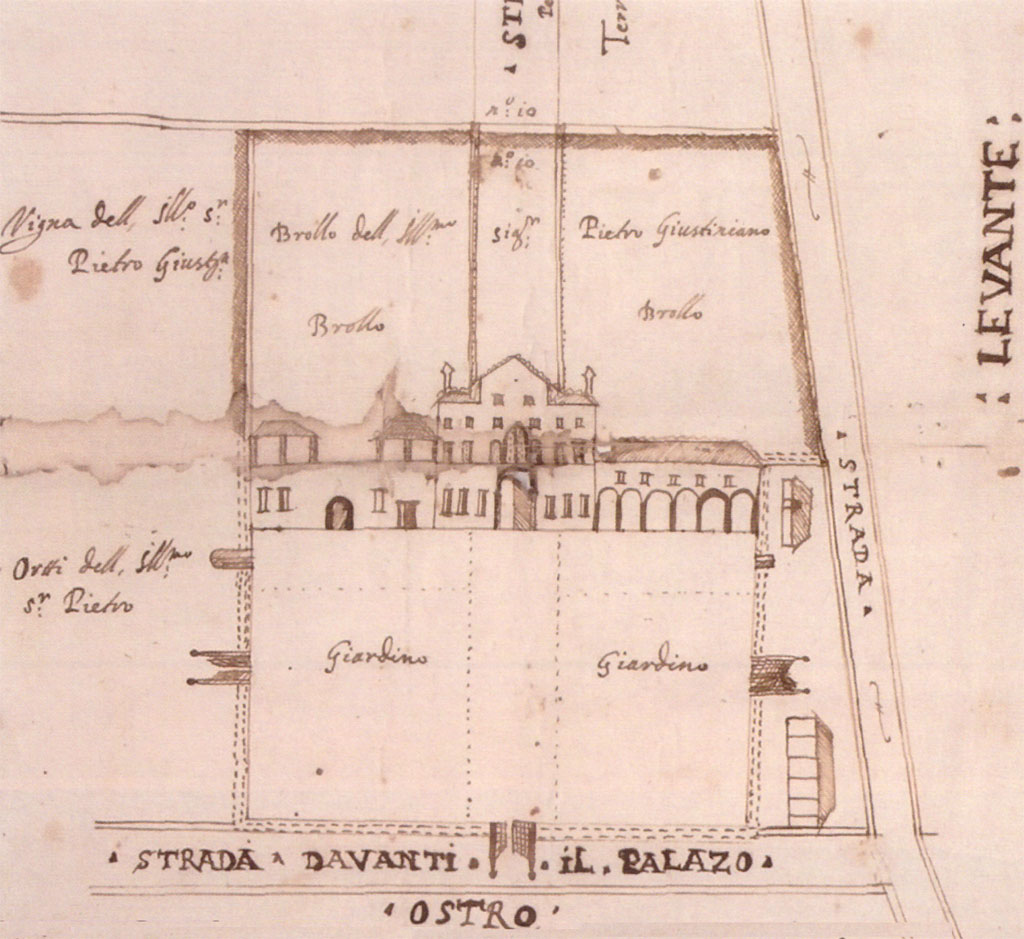 Villa-Giustiniani-Busco-disegno-Bartolomeo-Cortellotto-1639