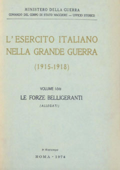 esercito italiano nella grande guerra vol1bis cover