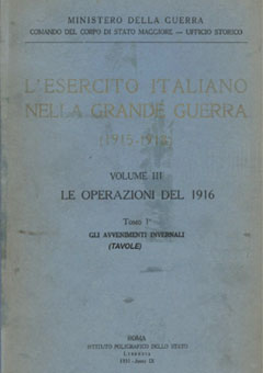 esercito italiano nella grande guerra vol3 tomo1 tavole cover