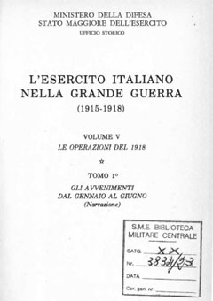 esercito italiano nella grande guerra vol5 tomo1 cover