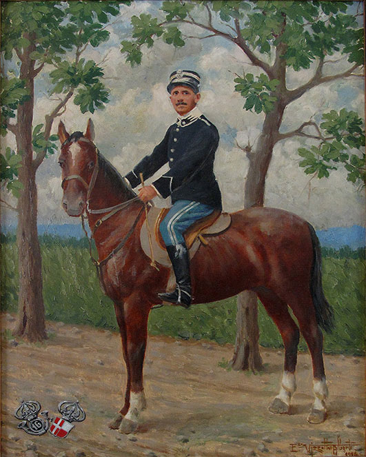 enrico-vizzotto-alberti-soldato-a-cavallo-1914
