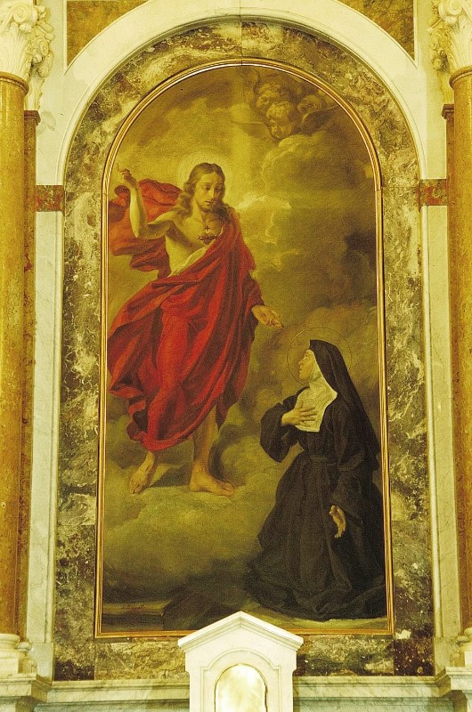 Apparizione del Sacro Cuore di Gesù a S. Maria Margherita