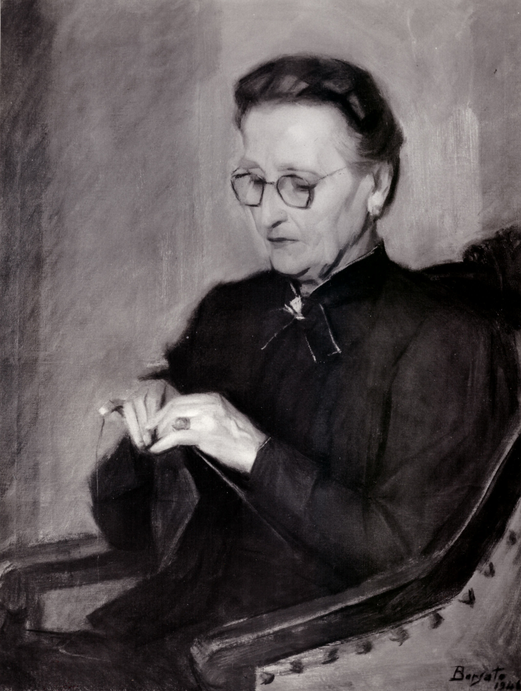 La-signora-Dal-Negro_1946-mentre-fa-la-maglia