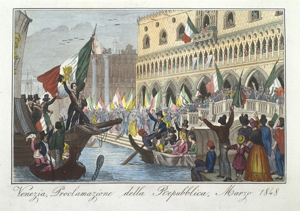 Proclamazione della Repubblica a Venezia 1848